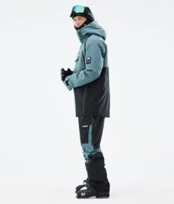 Doom Ski Jacket Men Atlantic/Black -Snow Active Clothing Shop H0878 04 0Znt6Lz