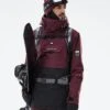 Doom Snowboard Jacket Men Burgundy/Black -Snow Active Clothing Shop H0880 01 cnD9LPn