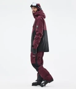 Doom Ski Jacket Men Burgundy/Black -Snow Active Clothing Shop H0880 04 Fv9YGXH