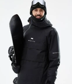 Dune Snowboard Jacket Men Black -Snow Active Clothing Shop H0881 02 x5oVpQE