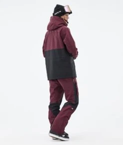 Doom W Snowboard Jacket Women Burgundy/Black -Snow Active Clothing Shop H0885 05 DCdQIAv