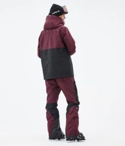 Doom W Ski Jacket Women Burgundy/Black -Snow Active Clothing Shop H0885 05 pbpGrMV