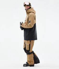 Doom Ski Jacket Men Gold/Black -Snow Active Clothing Shop H0904 04 6ibs3PQ