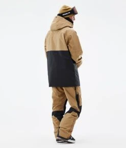 Doom Snowboard Jacket Men Gold/Black -Snow Active Clothing Shop H0904 05 JHX9V7H