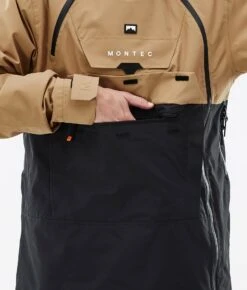 Doom Ski Jacket Men Gold/Black -Snow Active Clothing Shop H0904 09 KwBQ9bn