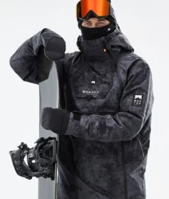 Doom Snowboard Jacket Men Black Tiedye -Snow Active Clothing Shop H0905 02 FB2YGd4