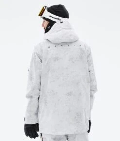 Doom Snowboard Jacket Men White Tiedye -Snow Active Clothing Shop H0906 07 ZuGLjhL
