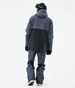 Doom Snowboard Jacket Men Metal Blue/Black -Snow Active Clothing Shop H0908 05 eNg7szQ