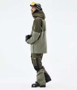Doom Ski Jacket Men Olive Green/Black/Greenish -Snow Active Clothing Shop H0909 04 3iE6L29