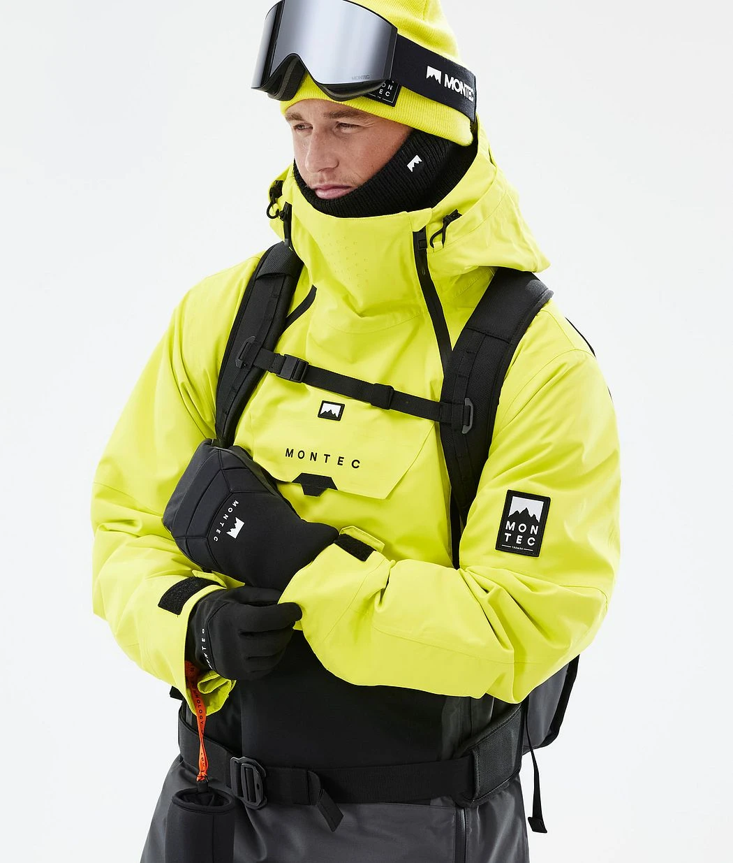 Doom Snowboard Jacket Men Bright Yellow/Black/Phantom 5 Doom Snowboard Jacket Men Bright Yellow/Black/Phantom - Image 3