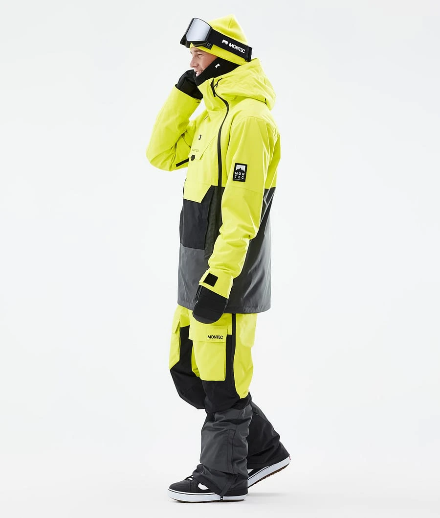 Doom Snowboard Jacket Men Bright Yellow/Black/Phantom 7 Doom Snowboard Jacket Men Bright Yellow/Black/Phantom - Image 5