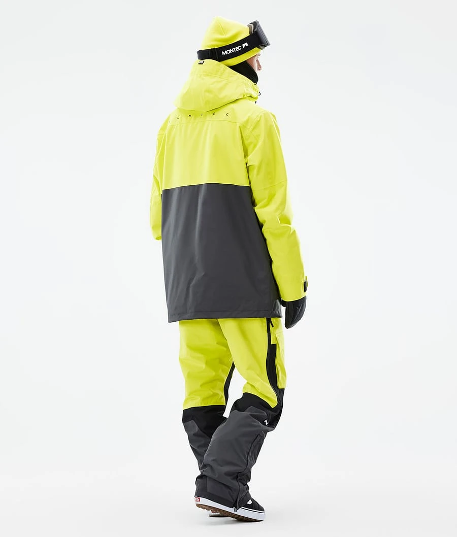 Doom Snowboard Jacket Men Bright Yellow/Black/Phantom 8 Doom Snowboard Jacket Men Bright Yellow/Black/Phantom - Image 6
