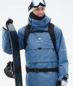 Dune Snowboard Jacket Men Blue Steel -Snow Active Clothing Shop H0911 02 PD7rPEP
