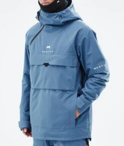 Dune Snowboard Jacket Men Blue Steel -Snow Active Clothing Shop H0911 08 dQI90G8