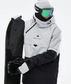 Dune Snowboard Jacket Men Light Grey/Black 13 Dune Snowboard Jacket Men Light Grey/Black -Snow Active Clothing Shop H0913 02 tH6LtNf