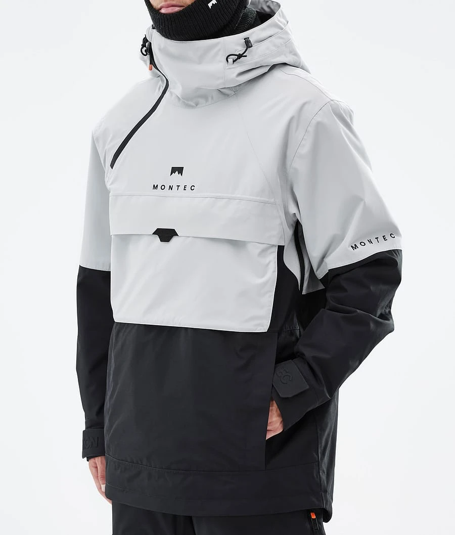 Dune Snowboard Jacket Men Light Grey/Black 11 Dune Snowboard Jacket Men Light Grey/Black - Image 9