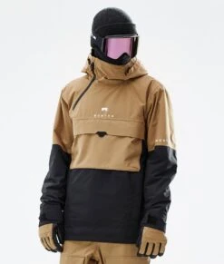 Dune Snowboard Jacket Men Gold/Black -Snow Active Clothing Shop H0914 01 GxcDFt4