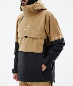 Dune Snowboard Jacket Men Gold/Black -Snow Active Clothing Shop H0914 08 iWkqLRA