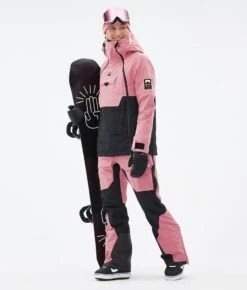 Doom W Snowboard Jacket Women Pink/Black -Snow Active Clothing Shop H0919 03 3fJT0gm