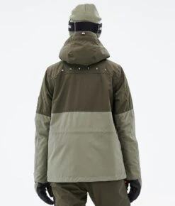 Doom W Snowboard Jacket Women Olive Green/Black/Greenish -Snow Active Clothing Shop H0921 07 huZtDZ2