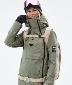 Doom W Snowboard Jacket Women Greenish -Snow Active Clothing Shop H0925 02 mXt5Xhn