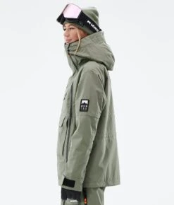 Doom W Snowboard Jacket Women Greenish -Snow Active Clothing Shop H0925 06 20X2uxj