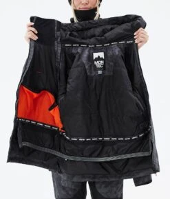 Doom W Snowboard Jacket Women Black Tiedye