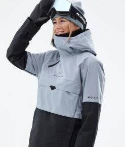 Dune W Snowboard Jacket Women Soft Blue/Black -Snow Active Clothing Shop H0931 02 E1WJjFN