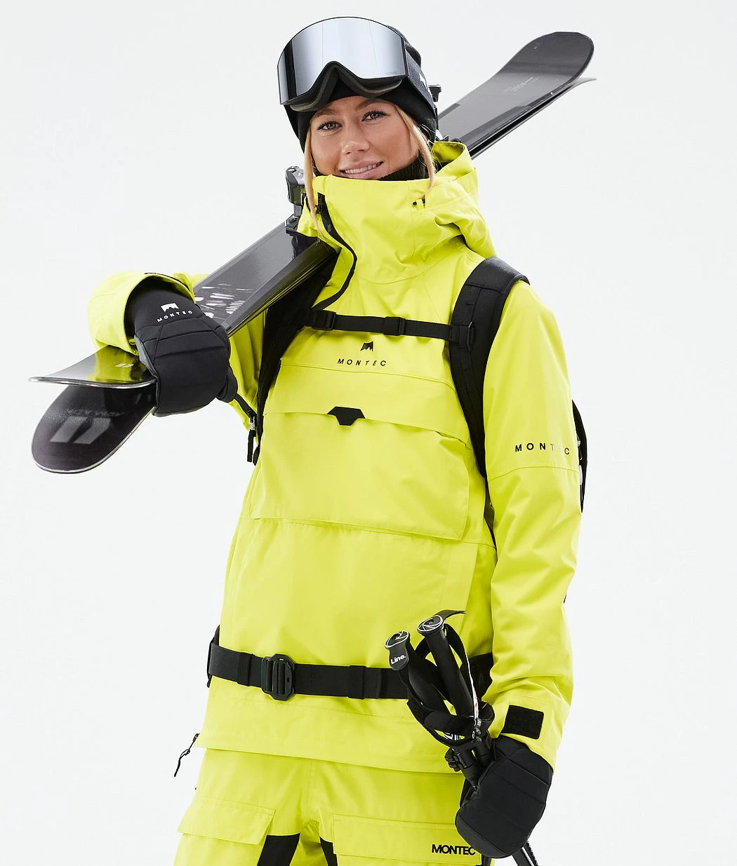 Dune W Ski Jacket Women Bright Yellow 4 Dune W Ski Jacket Women Bright Yellow - Image 2