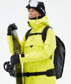 Dune W Snowboard Jacket Women Bright Yellow -Snow Active Clothing Shop H0932 02 FBOxI2g