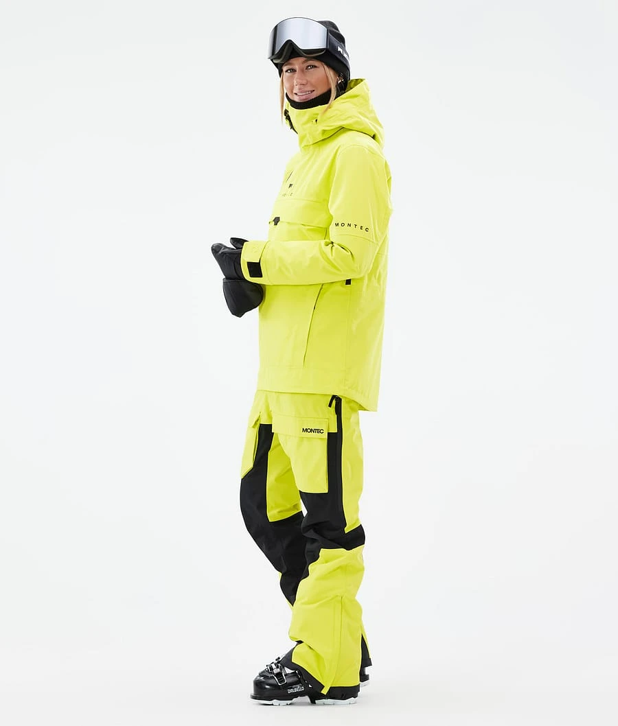 Dune W Ski Jacket Women Bright Yellow 7 Dune W Ski Jacket Women Bright Yellow - Image 5