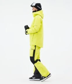 Dune W Snowboard Jacket Women Bright Yellow -Snow Active Clothing Shop H0932 04 rY9zb2o