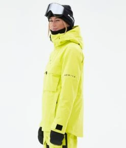 Dune W Snowboard Jacket Women Bright Yellow -Snow Active Clothing Shop H0932 06 zwENn8U