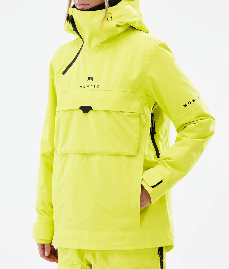 Dune W Ski Jacket Women Bright Yellow 11 Dune W Ski Jacket Women Bright Yellow - Image 9