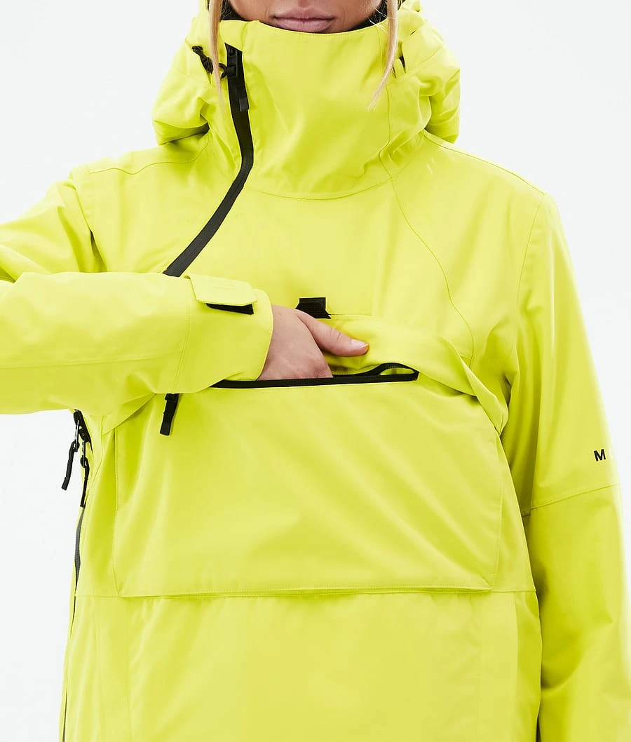 Dune W Ski Jacket Women Bright Yellow 3 Dune W Ski Jacket Women Bright Yellow