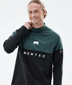 Alpha Base Layer Top Men Dark Atlantic/Black -Snow Active Clothing Shop H0951 02 WoX4ILL