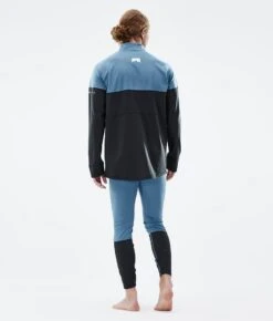 Alpha Base Layer Top Men Blue Steel/Black