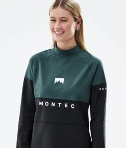 Alpha W Base Layer Top Women Dark Atlantic/Black -Snow Active Clothing Shop H0963 02 PyjqzbA