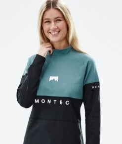 Alpha W Base Layer Top Women Atlantic/Black -Snow Active Clothing Shop H0964 02 vtqUs7K