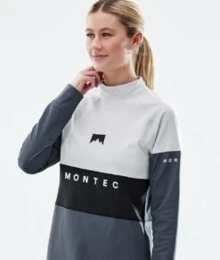 Alpha W Base Layer Top Women Light Grey/Black/Metal Blue 9 Alpha W Base Layer Top Women Light Grey/Black/Metal Blue -Snow Active Clothing Shop H0967 02 REEzpBU