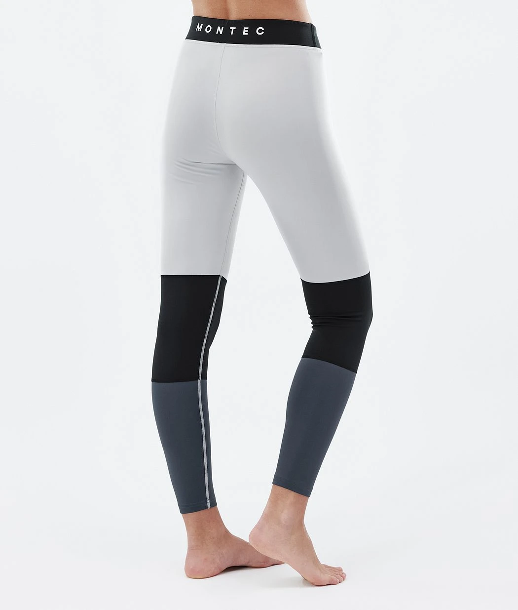 Alpha W Base Layer Pant Women Light Grey/Black/Metal Blue 5 Alpha W Base Layer Pant Women Light Grey/Black/Metal Blue - Image 3