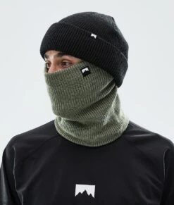 Classic Knitted Facemask Greenish -Snow Active Clothing Shop H1009 men 01 OOKWkGi