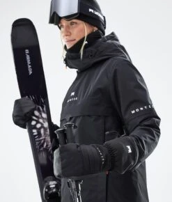 Roast Snow Mittens Black -Snow Active Clothing Shop H1178 04 AGYu99L