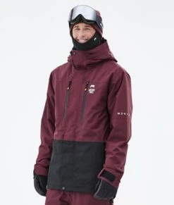 Fawk Snowboard Jacket Men Burgundy/Black 12 Fawk Snowboard Jacket Men Burgundy/Black -Snow Active Clothing Shop H1185 01 jci3yrz