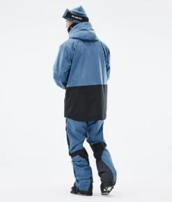 Fawk Ski Jacket Men Blue Steel/Black -Snow Active Clothing Shop H1186 05 B11rMjj