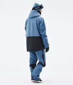 Fawk Snowboard Jacket Men Blue Steel/Black -Snow Active Clothing Shop H1186 05 psM2FGZ