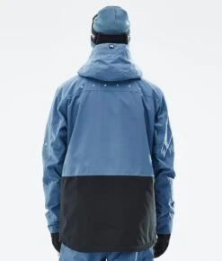 Fawk Snowboard Jacket Men Blue Steel/Black -Snow Active Clothing Shop H1186 07 iUddFeW