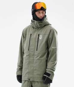 Fawk Snowboard Jacket Men Greenish
