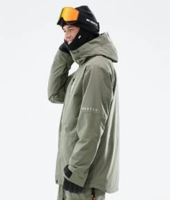 Fawk Ski Jacket Men Greenish -Snow Active Clothing Shop H1188 06 PlBPanK