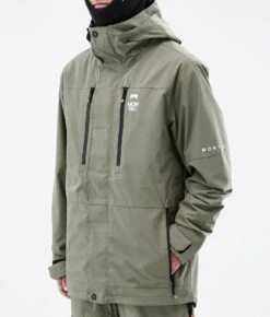 Fawk Ski Jacket Men Greenish -Snow Active Clothing Shop H1188 08 JF13mwS